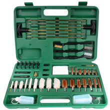 Universal Tactical Gun Cleaning Kit - High-Efficiency Copper & Cotton Brush Combo for All Calibers