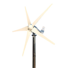 3000W Wind Turbine & Solar Cell System with Free Charging Controller for Yacht & Family Farm - 10kWh Daily Output, 220V