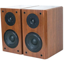 200W 5.5-Inch 4-Ohm HiFi Bookshelf Speaker - Premium Wooden Passive Surround Sound for Home Theater