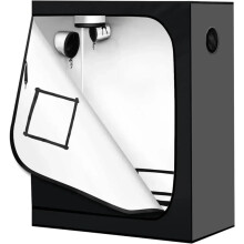 Premium 48x24x60 Hydroponic Grow Tent with Water Resistance & Removable Floor Tray