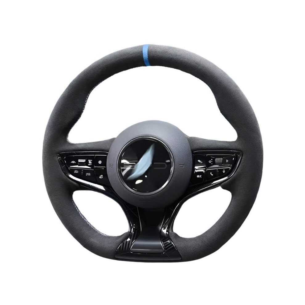 Premium Alcantara Steering Wheel Cover For Byd Atto 3 Ev (2022-2023) - Enhance Your Auto Interior 313113676629