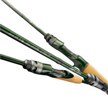 Kyorim Stream Game Lure Fishing Rod - 2 Sections, Fast Action, Torayca Carbon, Fuji A Guide, Carbon Reel Seat, Perfect for Trout
