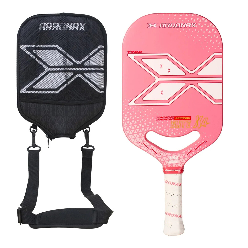 Arronax T700 Carbon Fiber Pickleball Paddle - Edgeless Power Design With 360 Thermoformed Proto Molding And Textured Surface 726084990111