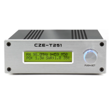 High-Performance CZE T251 25W FM Broadcast Transmitter for Car & Church Radio Stations