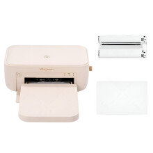 Compact Wireless Thermal Photo Printer - 300 DPI High-Resolution Instant Prints with Paper and Ribbon Included