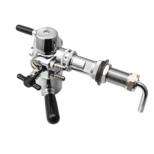 Foam-Free Glass Beer Bottle Filler with Swing Top - Perfect for Home Brewing and Beverage Dispensing