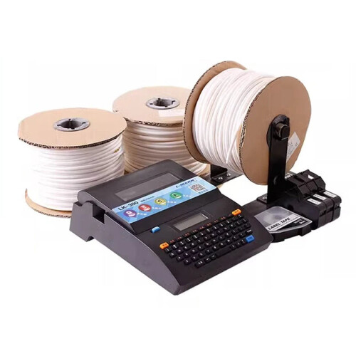 LK300 Computer Casing Marking Machine: Heat Shrink Tube Printer & Line Coding Solution