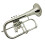 Affordable Silver-Plated Flugelhorn Bb with Black Valve - Includes Case & 1