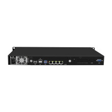 iKuaiOS Rackmount Network PC - Intel CPU, 4x2.5G Ethernet, Firewall & Router Compatible with pfSense, Mikrotik, Debian - 1U R9-4L