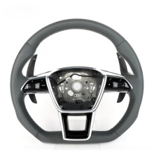 LED Carbon Fiber Steering Wheel for Audi A7 C7, A8, A6 C8, RS6, RS7, S8, Q8, Q7, S1, S3, S4, S5, RS3, RS4, A3, A4, A5