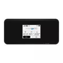 Inseego M2100 Mobile 5G LTE Mini Outdoor WiFi Router - 300Mbps Pocket MiFi with SIM Card Slot & 3500mAh Battery Repeater