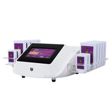 14-Pad Lipo Body Slimming Machine - Home Use Fat Reduction & Cellulite Reduction Diode Lipolaser System