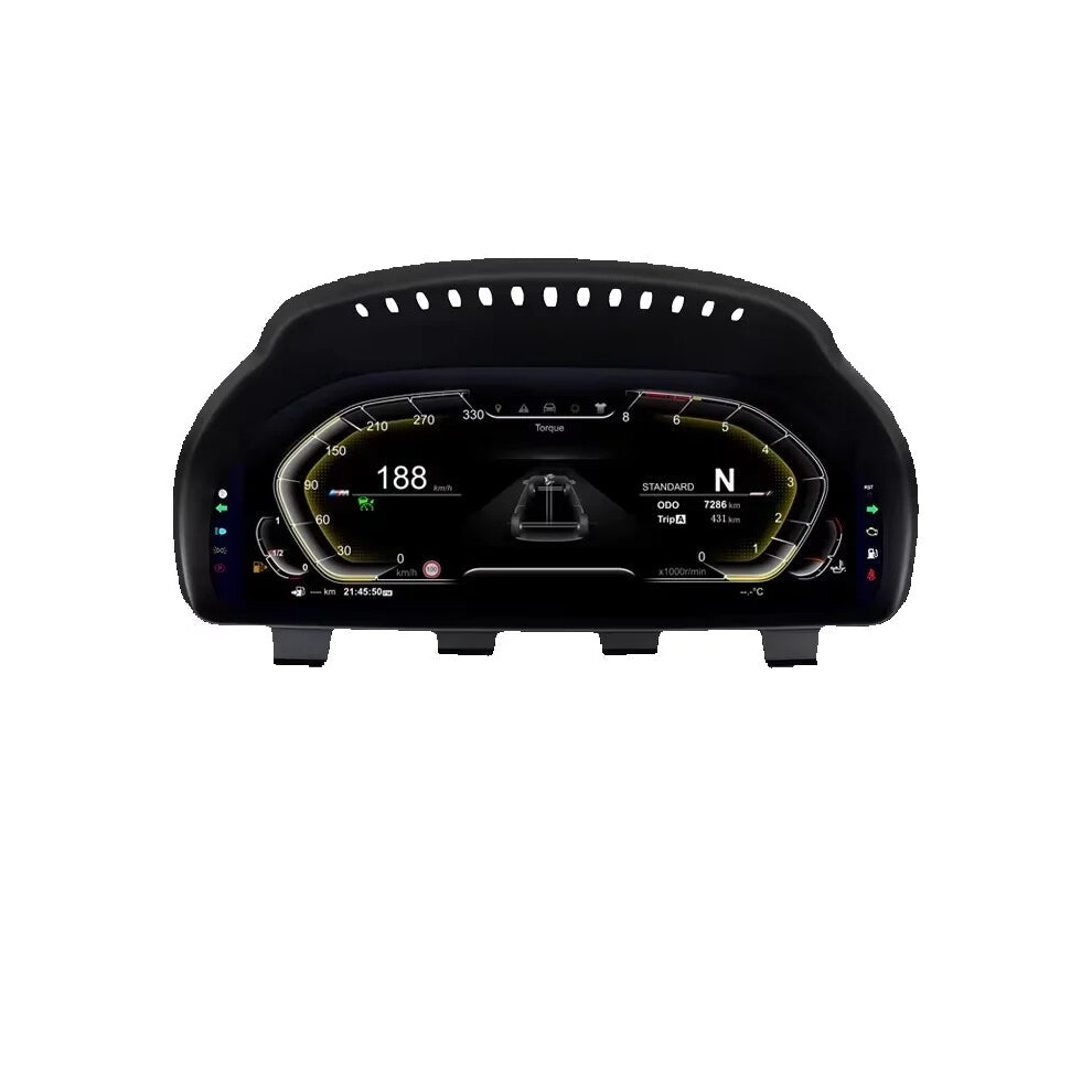 12.3'' Digital Dashboard For Bmw F-Series: Nbt Lcd Speedometer & Instrument Panel For F10, F11, F18, F01, F02, F03, F06, X3, X4, X5, X6 744110376609