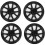 Tesla Model 3 18 Performance Wheel Hubcap Set (2016-2022) - Complete Rim Covers, Replacement Auto Accessories (4pcs) 1