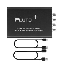 Pluto Plus SDR Receiver & Transmitter - AD9363 ADC/DAC, 70MHz-6GHz, HamGeek Original Software Defined Radio
