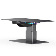 Adjustable Electric Monitor Stand with USB 3.0 Docking Station & PD Fast Charging