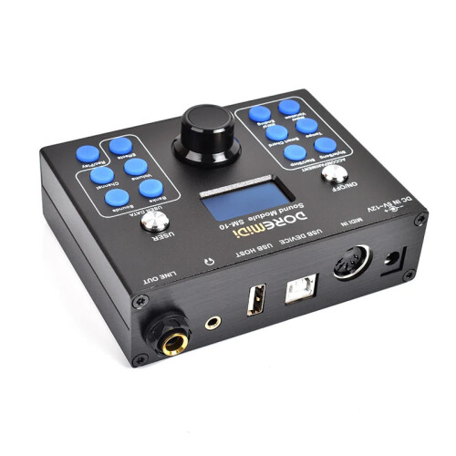 DoReMIDI SM-10: Multifunctional MIDI Sound Module & Auto Accompaniment Box