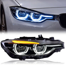 BMW 3 Series F30/F31 LED Headlights with Dynamic Turn Signal (2012-2019) - 2pcs Set