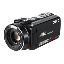 ORDRO AC7 Professional 4K Video Camcorder with 12x Optical Zoom for YouTube & Facebook Live Streaming