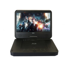 10-Inch Foldable Rotating Portable HD Blu-Ray DVD Player with Mobile Multimedia Digital TV Support & U Disk Local Playback