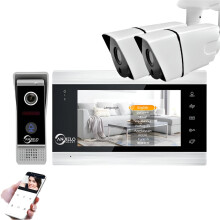 Smart Home 1080p AHD Intercom with Camera - Remote Control Doorbell for Enhanced Home Security