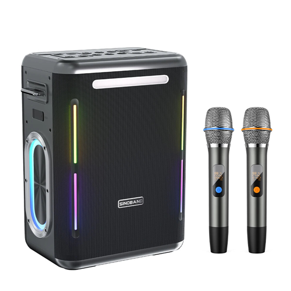 Xdobo Party 1981 Portable 300W Bluetooth Speaker With Microphone Â High-Power Rgb Outdoor Karaoke Wireless Subwoofer Light 313043096009