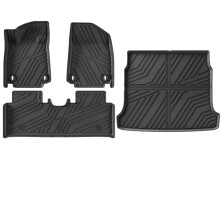 Hyundai Ioniq 6 2023-2024 All-Weather TPE Floor Mats & Waterproof Cargo Liner Accessories