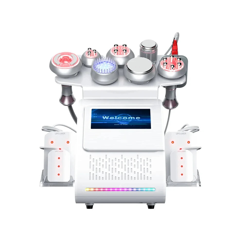9-in-1 Ultrasonic Cavitation Vacuum RF Laser Weight Loss & Body Sculpting Machine 2025