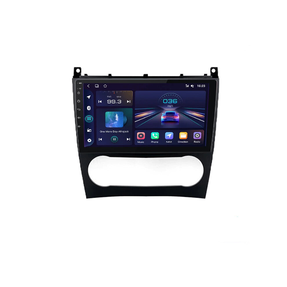 Junsun V1 Ai Voice Wireless Carplay & Android Auto Radio For Benz C-Class W203 (2005-2009) - 2Din Multimedia Gps Autoradio 726084535824