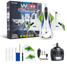 Parkten W500 RC Airplane - 6CH Brushless Motor, Altitude Hold, 3D/6G Stunt Capabilities, Easy Takeoff & Landing, I for Adults