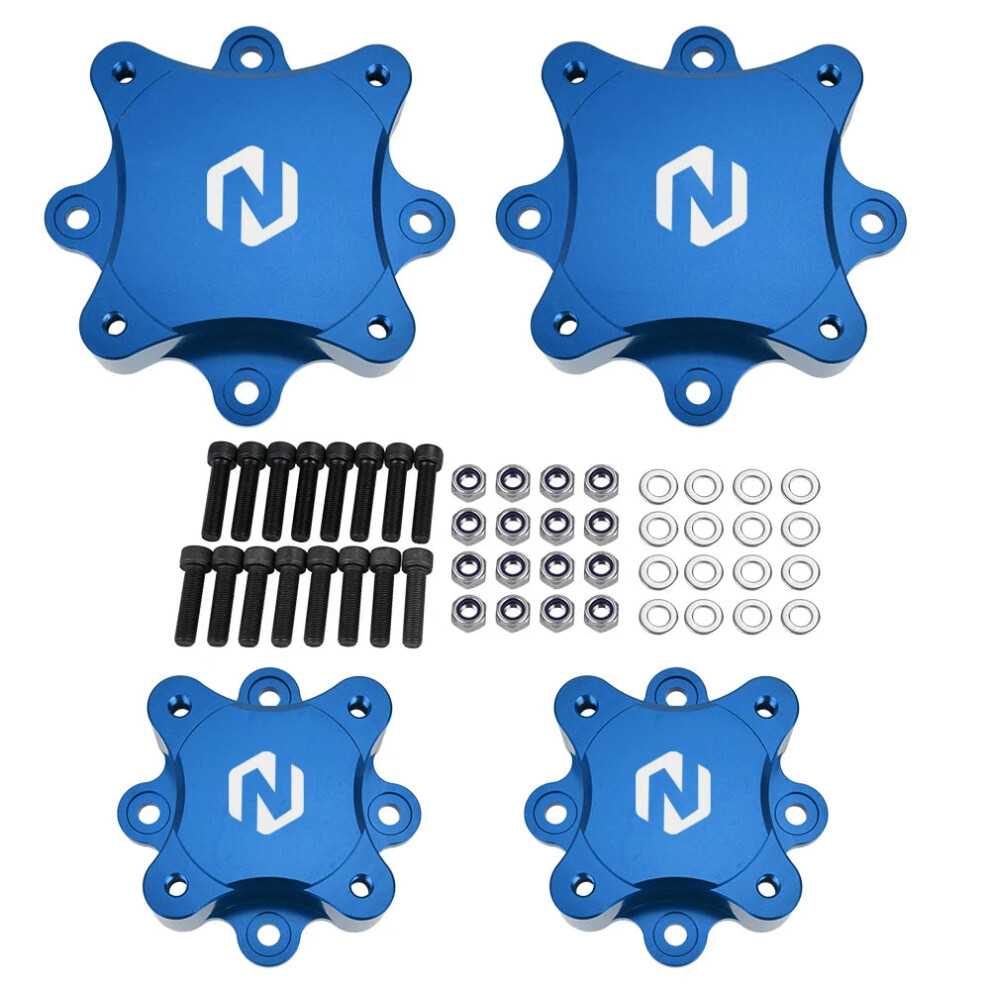 Yamaha Raptor & Yfz Atv Wheel Hub Spacers Kit - Front & Rear Hub Protectors For 700, 700R, 660R, 250, 125, Yfz450, Yfz450r 7445036811818