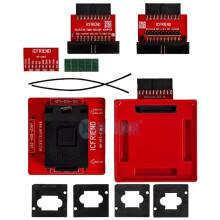 ICFriend 6-in-1 UFS Simplified Socket for Easy JTAG Plus Box: BGA153/BGA254/BGA297