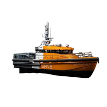 Exquisite 1:72 Remote Control Rescue Ship Model Kit – Realistic and Collectible Boat Toy Gift