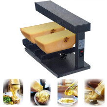 Dual Wheel Electric Cheese Melter for Commercial Use - Perfect for Restaurants and Cafes