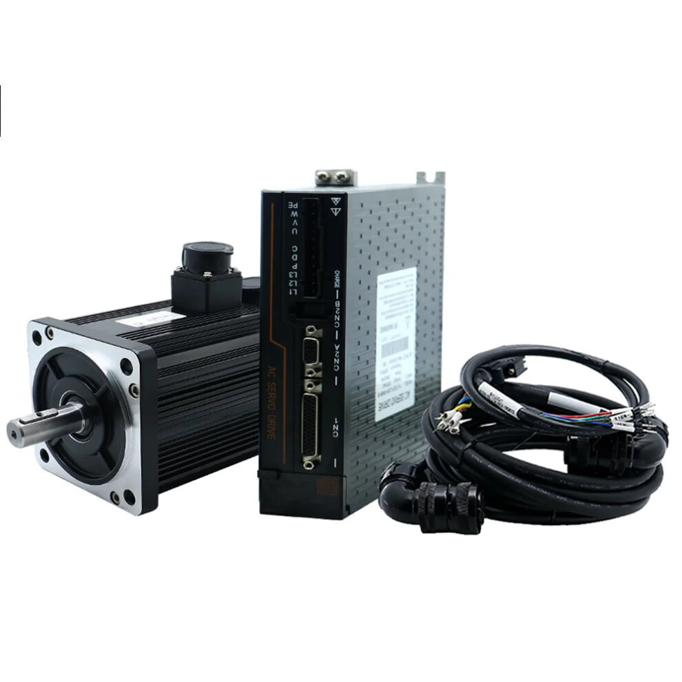 High-Performance Ac Servo Motor 6Kw 2500Rpm 220V/380V With T3df 15A T3a Engine Drive For Cnc Engraver Milling Router 313055865839