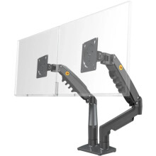 Ergonomic Height-Adjustable LCD Monitor Bracket with Full Dynamic Adjustment for Desktop Installation