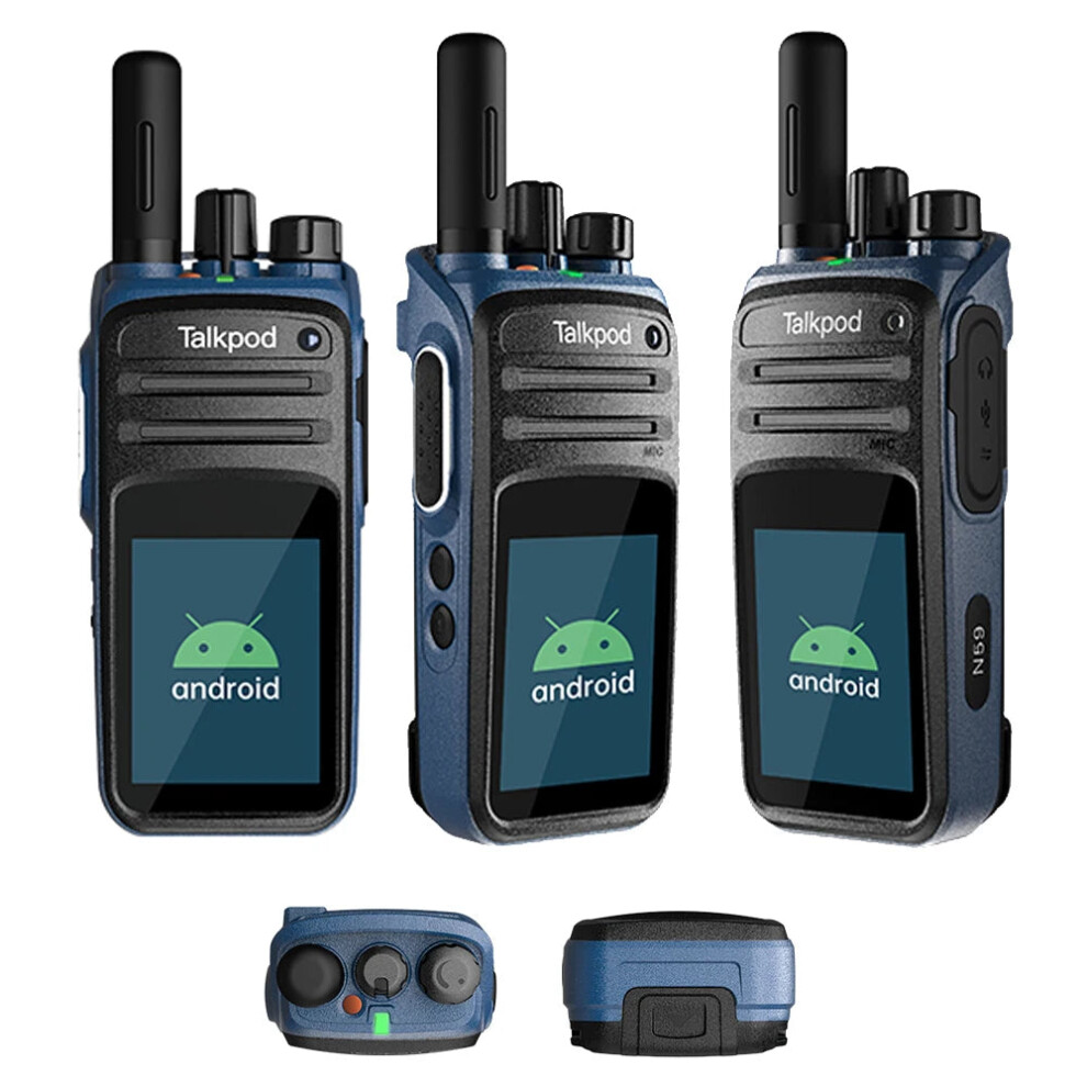 Talkpod N59 Android 9.0 4G Lte Network Radio With Wifi, Gps, Touch Screen & Zello Real Ptt Compatibility 313033156102
