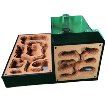 Eco-Friendly Plaster Ant Nest with Spacious Arena - I for Ant Farm Enthusiasts