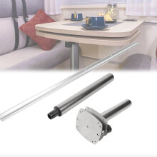 Premium Adjustable Aluminum Alloy Rotating Table Legs for RVs and Caravans