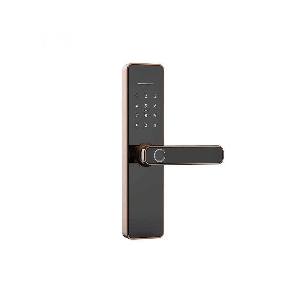 Qleung S811 Smart Door Lock: Wifi-Enabled, Tuya & Ttlock App Compatible, Fingerprint, Password, Card, And Key Access 744759145451