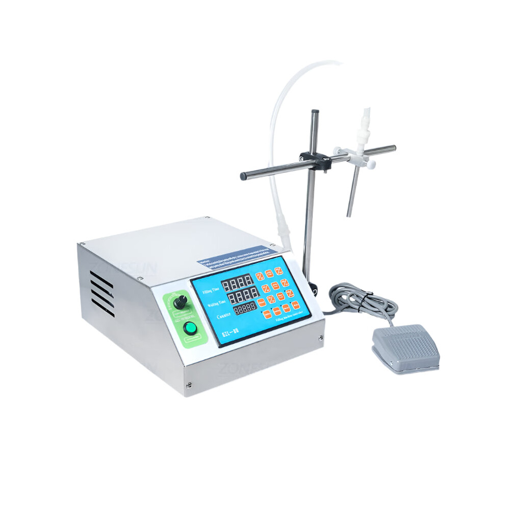 Zonesun Electric Liquid Filling Machine - Precision Gear Pump Bottle Filler For Juices, Oils, Perfumes, And Beverages (Model Zs-Ytgp1) 313049843829