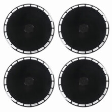 Tesla Model Y/S/X 19-20 Inch Hubcap Set - 4 Piece Performance Wheel Covers, Full Rim Caps Accessories (2024 Edition)