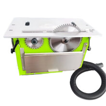 Dual Voltage Aluminum Alloy Brushless Silent Table Saw for Woodworking - Dust-Free Sliding Carpenters' Saw