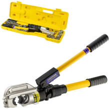 Heavy-Duty Hydraulic Hand Crimper Tool - 16-400mm Range, 11T Pressure, Manual Terminal Clamping, C-H Type Wire Clip Plier
