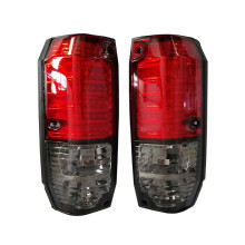 Toyota Land Cruiser Prado FJ70/FJ75/KZJ78/LJ78 1993 LED Taillight - Black & Red Brake Lamp Pair