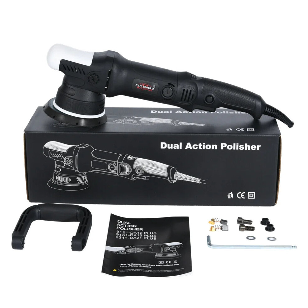 Car Shield 1000W 5-Inch Random Orbital Buffer Polisher With 11 Variable Speeds & Vibration-Free Technology 313042894811