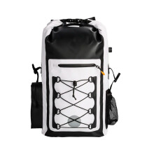 High-Capacity Waterproof TPU Cooler Bag with Shoulder Strap for Outdoor Picnics and Camping
