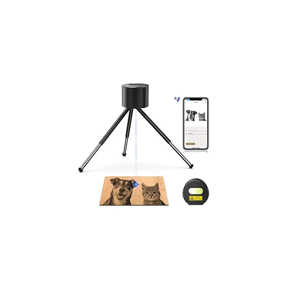 Compact 6W Portable Bluetooth Laser Engraving Machine With Electric Bracket - 3D Woodworking Mini Cnc Printer 313024347342