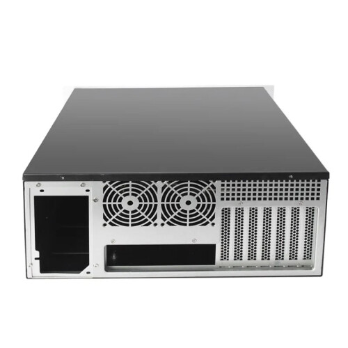Industrial 4U Chassis Rack with Temperature Control, ATX Motherboard, USB 3.0, 7 Slots - Non-Programming Host Server