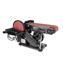 BD46 Vertical Sanding Machine: Dual Sanding Disc & Belt for Woodworking and Metal Polishing